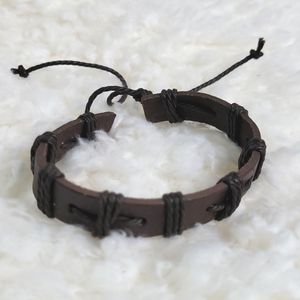 NEW - Handmade Leather Bracelet Cuff
